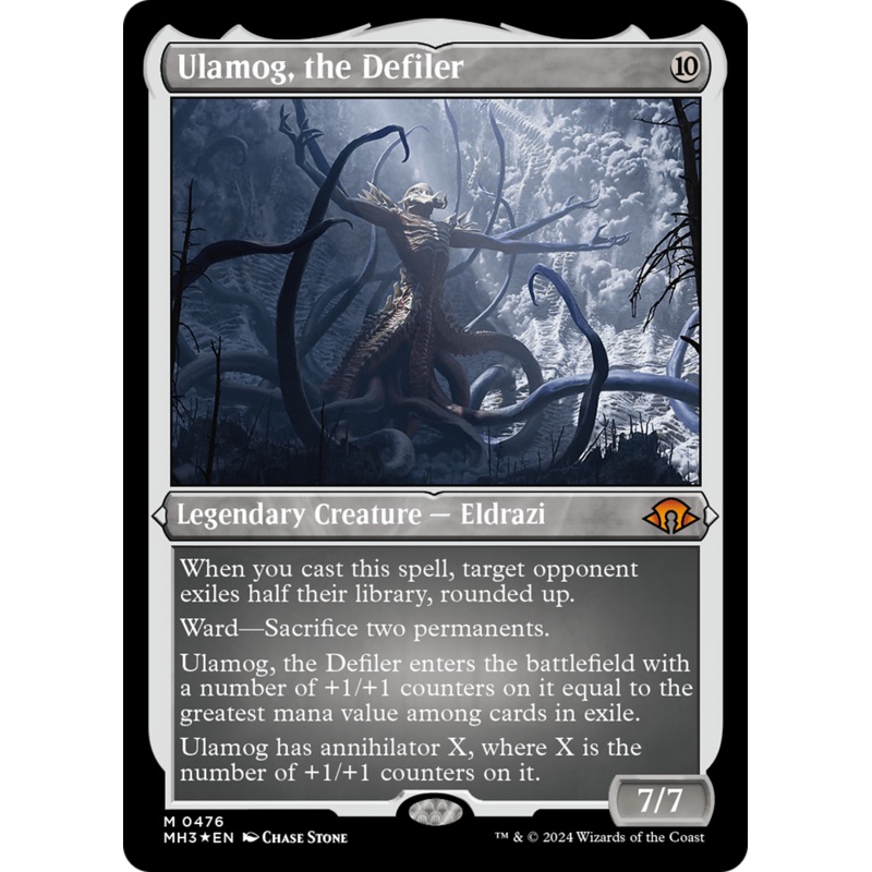 Ulamog, the Defiler (Foil Etched) [Modern Horizons 3]