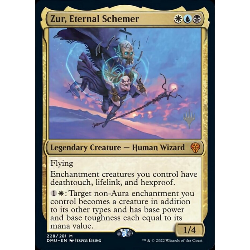 Zur, Eternal Schemer (Promo Pack) [Dominaria United Promos]