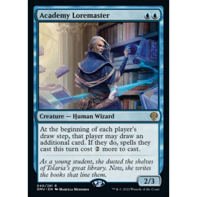 Academy Loremaster (Promo Pack) [Dominaria United Promos]