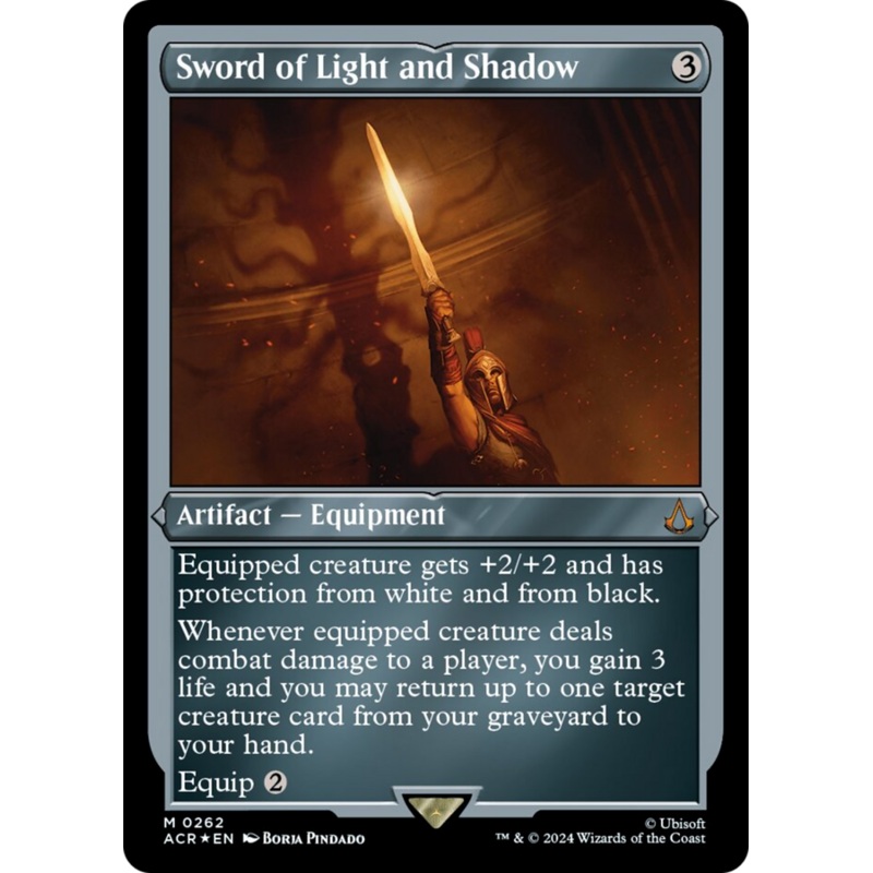 Sword of Light and Shadow (Foil Etched) [Assassin's Creed]
