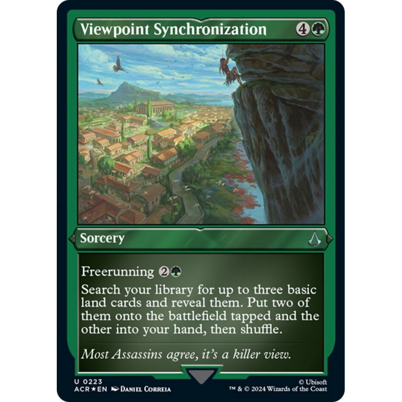 Viewpoint Synchronization (Foil Etched) [Assassin's Creed]