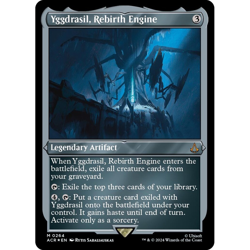 Yggdrasil, Rebirth Engine (Foil Etched) [Assassin's Creed]
