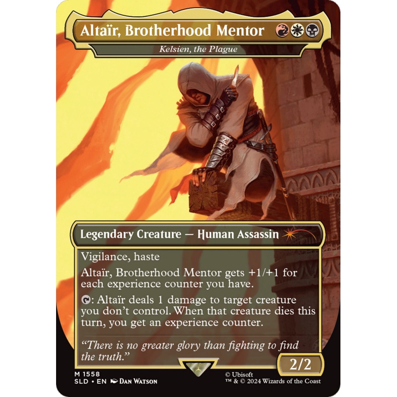 Altair, Brotherhood Mentor - Kelsien, the Plague [Secret Lair Drop Series]