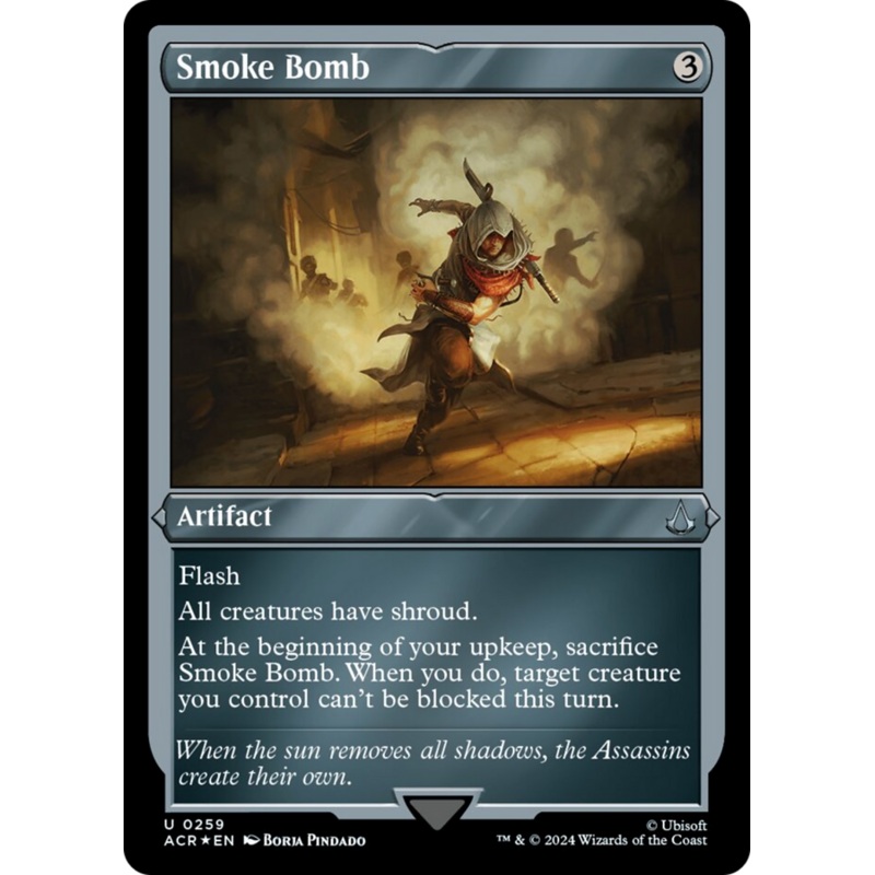 Smoke Bomb (Foil Etched) [Assassin's Creed]