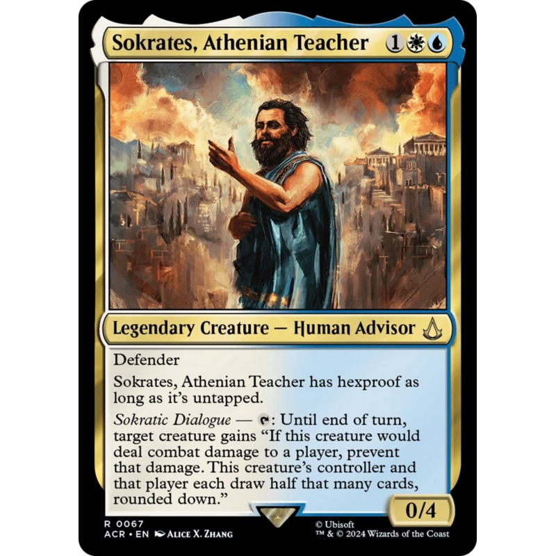 Sokrates, Athenian Teacher [Assassin's Creed]