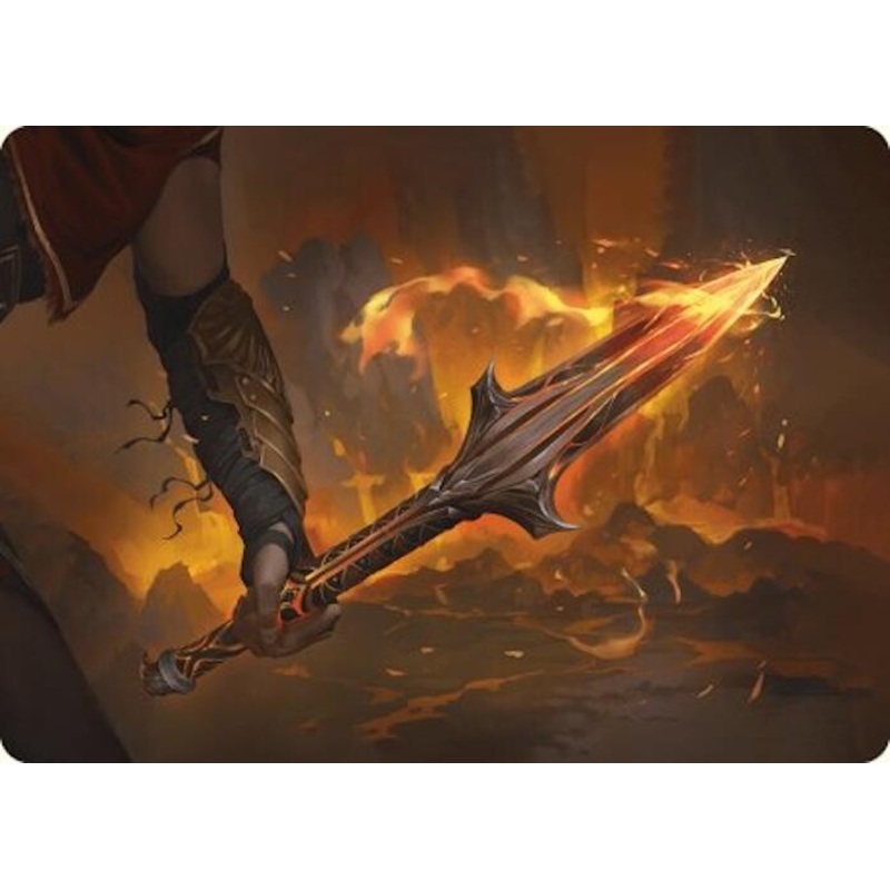 The Spear of Leonidas Art Card [Assassin's Creed Art Series]