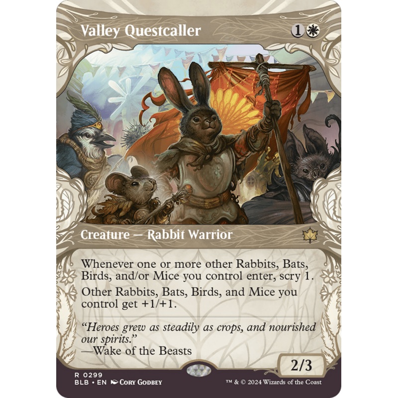 Valley Questcaller (Showcase) [Bloomburrow]