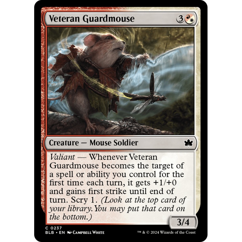 Veteran Guardmouse [Bloomburrow]