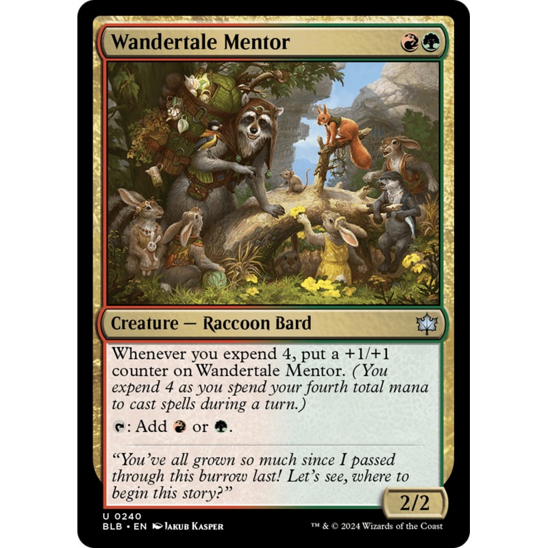 Wandertale Mentor [Bloomburrow]