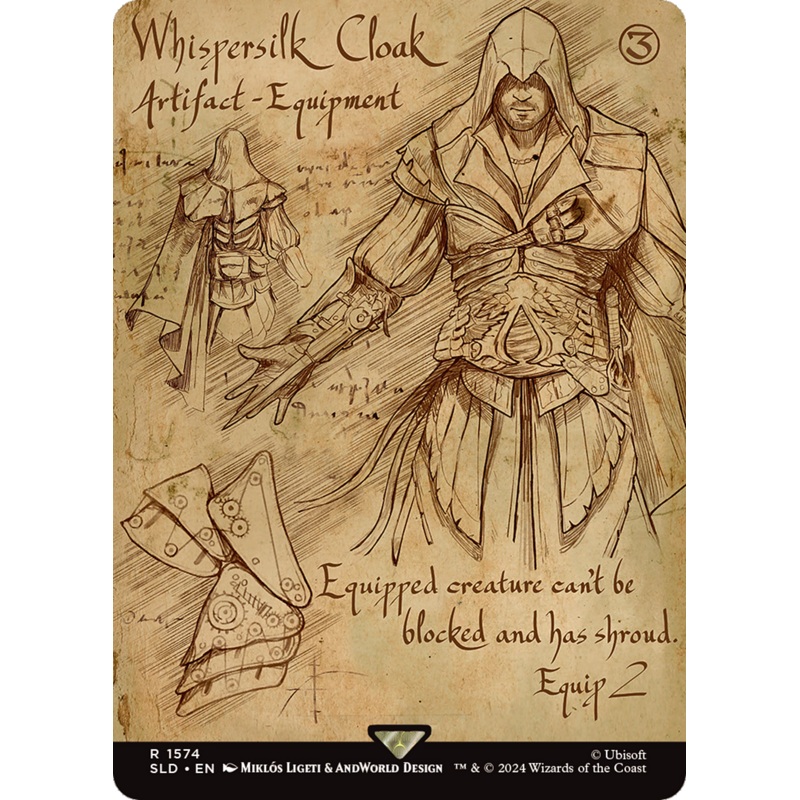 Whispersilk Cloak [Secret Lair Drop Series]