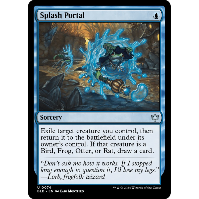 Splash Portal [Bloomburrow]