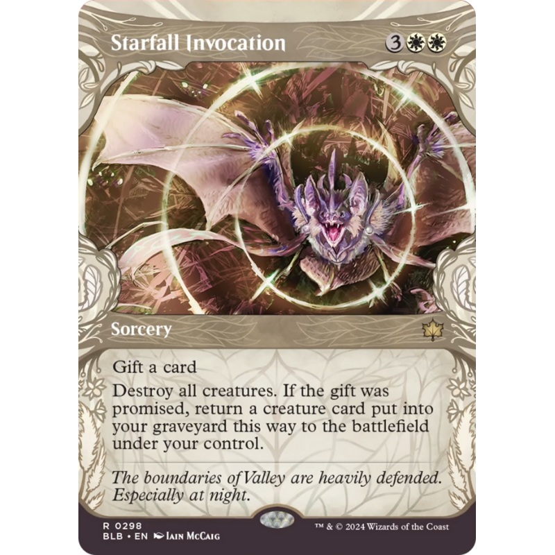 Starfall Invocation (Showcase) [Bloomburrow]