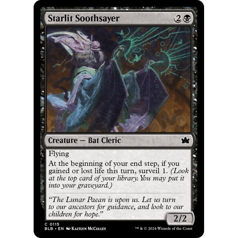 Starlit Soothsayer [Bloomburrow]