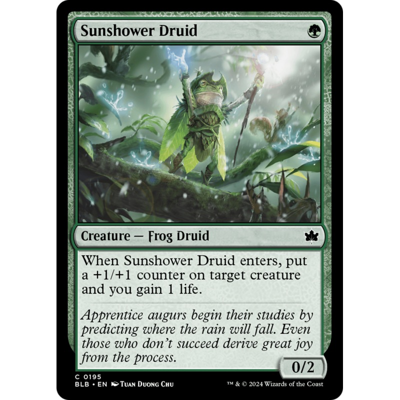 Sunshower Druid [Bloomburrow]