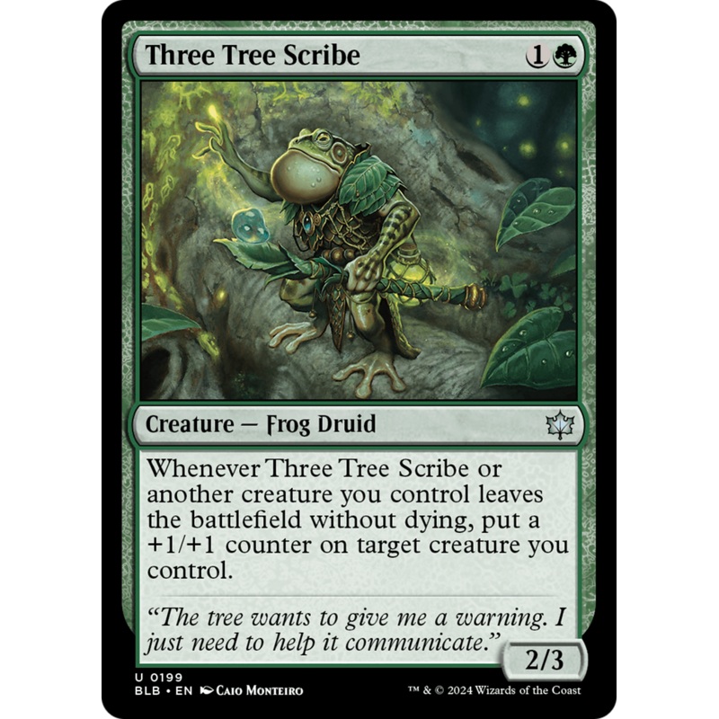 Three Tree Scribe [Bloomburrow]