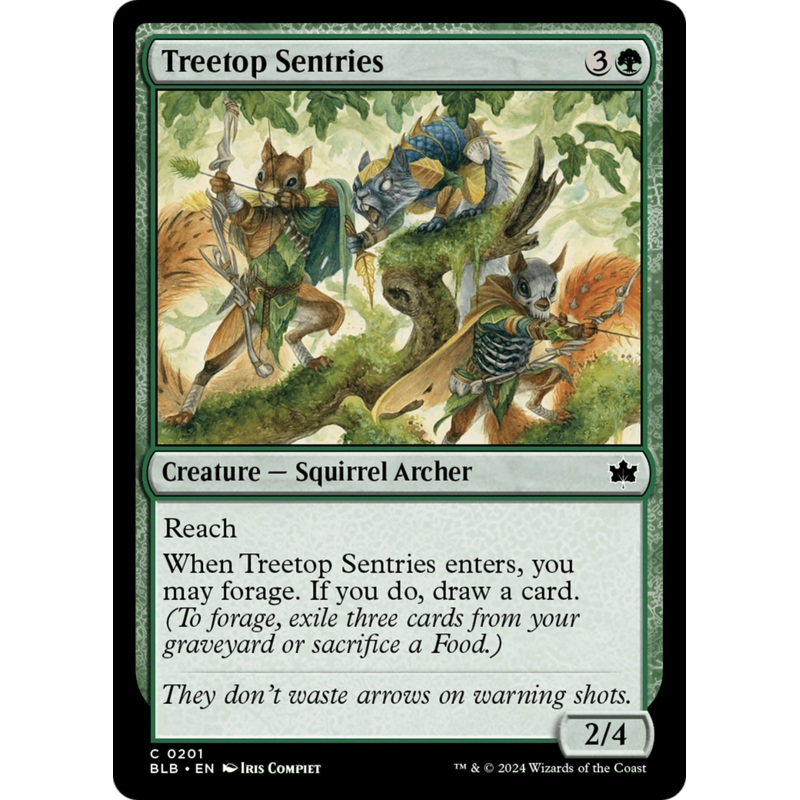 Treetop Sentries [Bloomburrow]