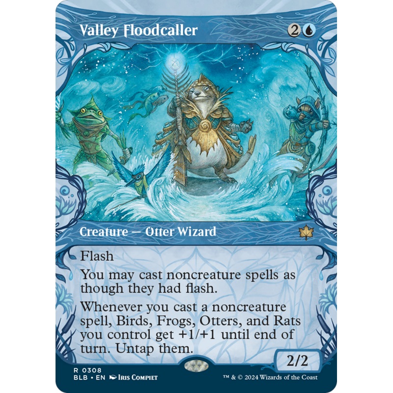 Valley Floodcaller (Showcase) [Bloomburrow]