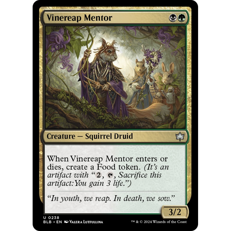 Vinereap Mentor [Bloomburrow]