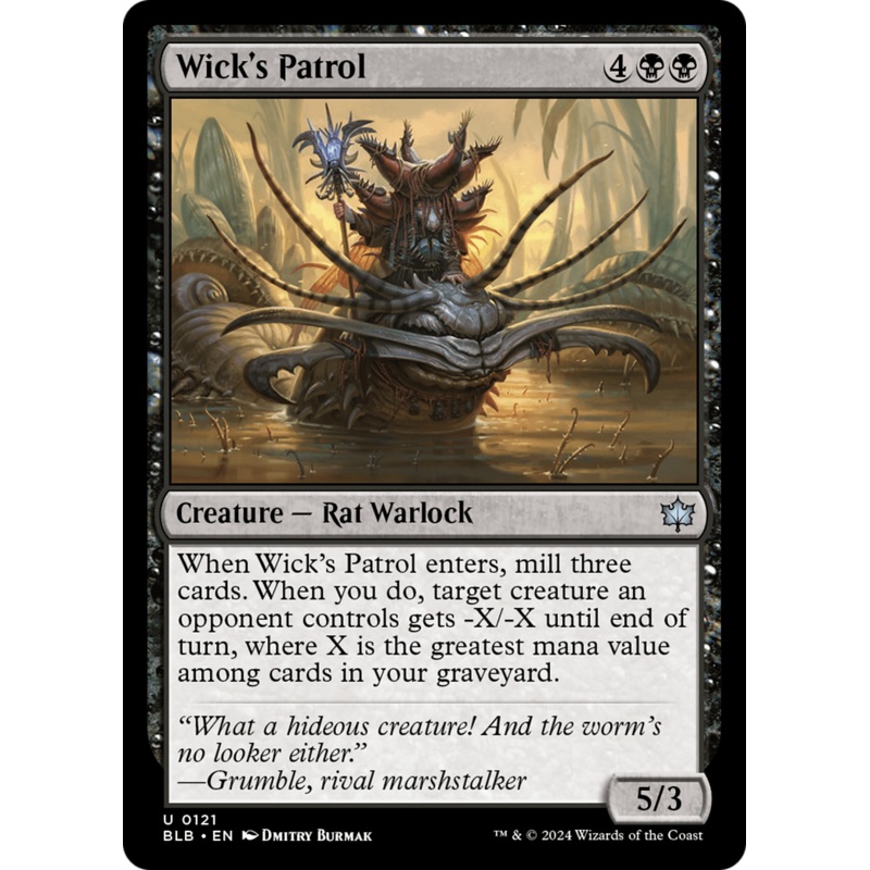 Wick's Patrol [Bloomburrow]