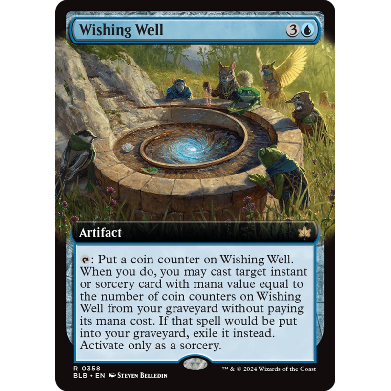 Wishing Well (Extended Art) [Bloomburrow]