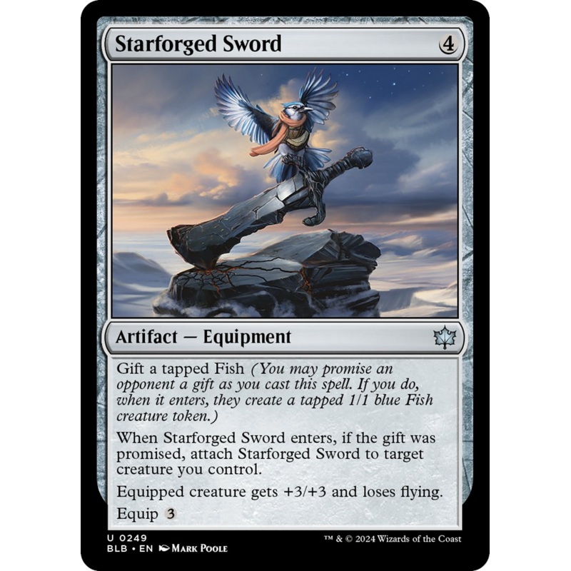 Starforged Sword [Bloomburrow]