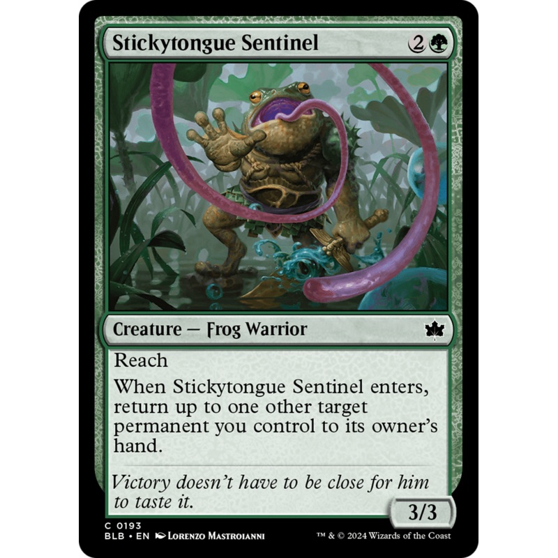 Stickytongue Sentinel [Bloomburrow]