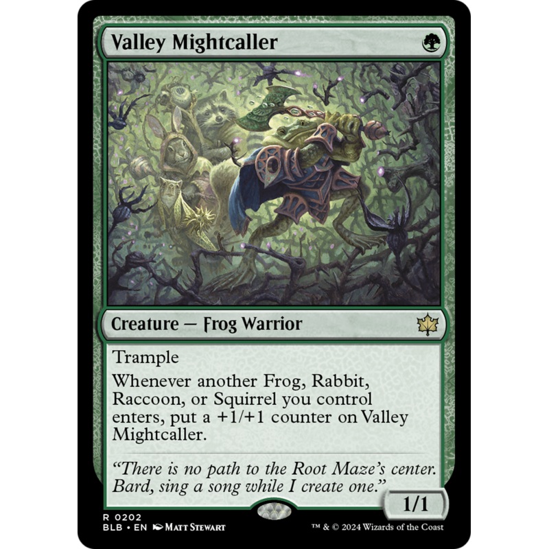 Valley Mightcaller [Bloomburrow]