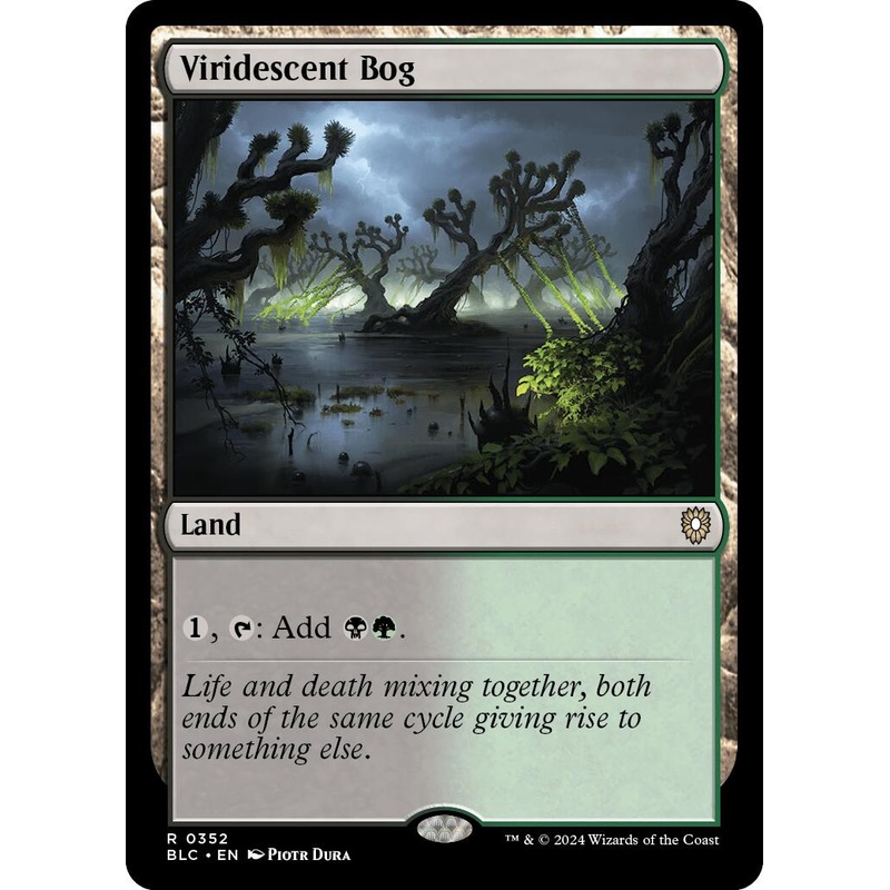 Viridescent Bog [Bloomburrow Commander]