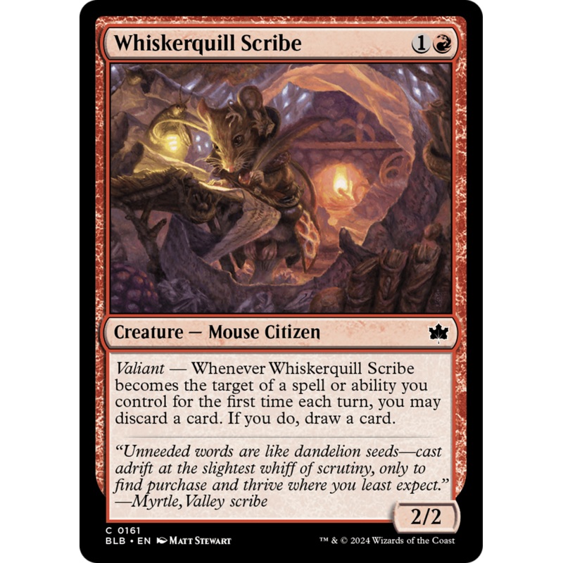 Whiskerquill Scribe [Bloomburrow]