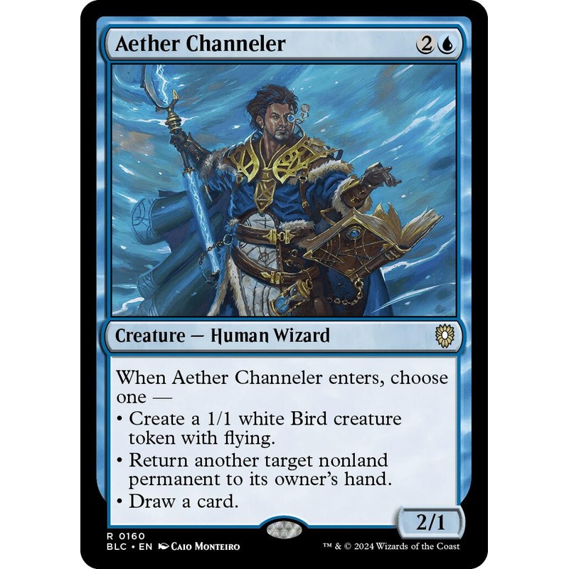 Aether Channeler [Bloomburrow Commander]