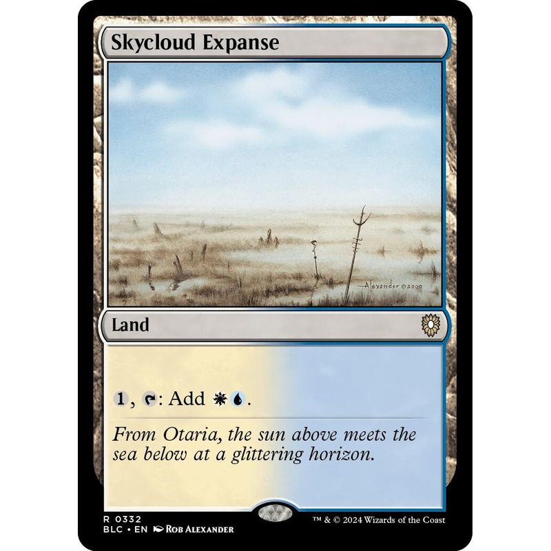 Skycloud Expanse [Bloomburrow Commander]