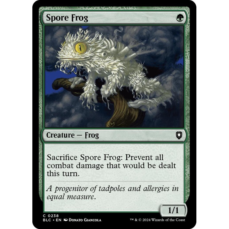 Spore Frog [Bloomburrow Commander]