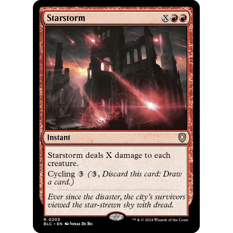 Starstorm [Bloomburrow Commander]