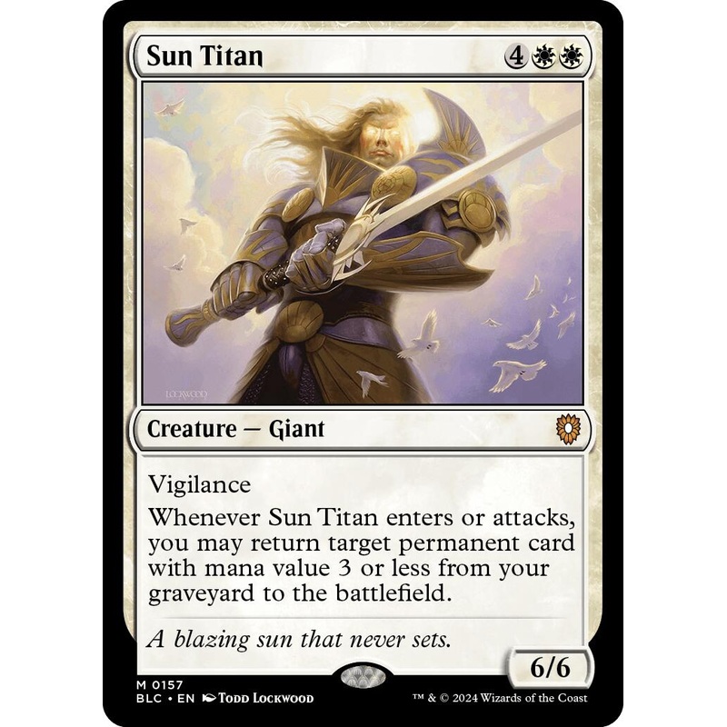 Sun Titan [Bloomburrow Commander]