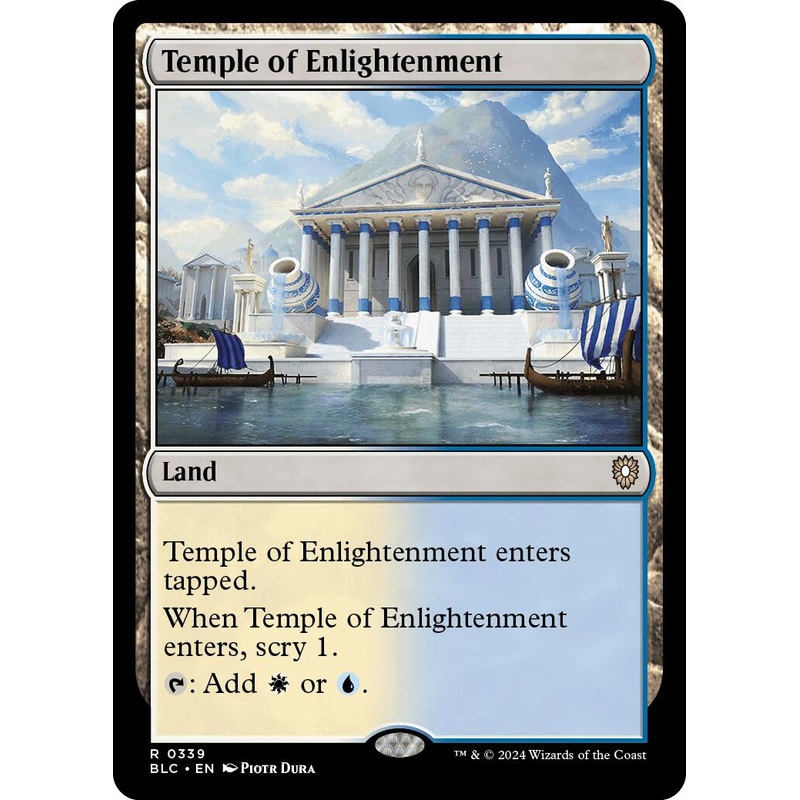 Temple of Enlightenment [Bloomburrow Commander]
