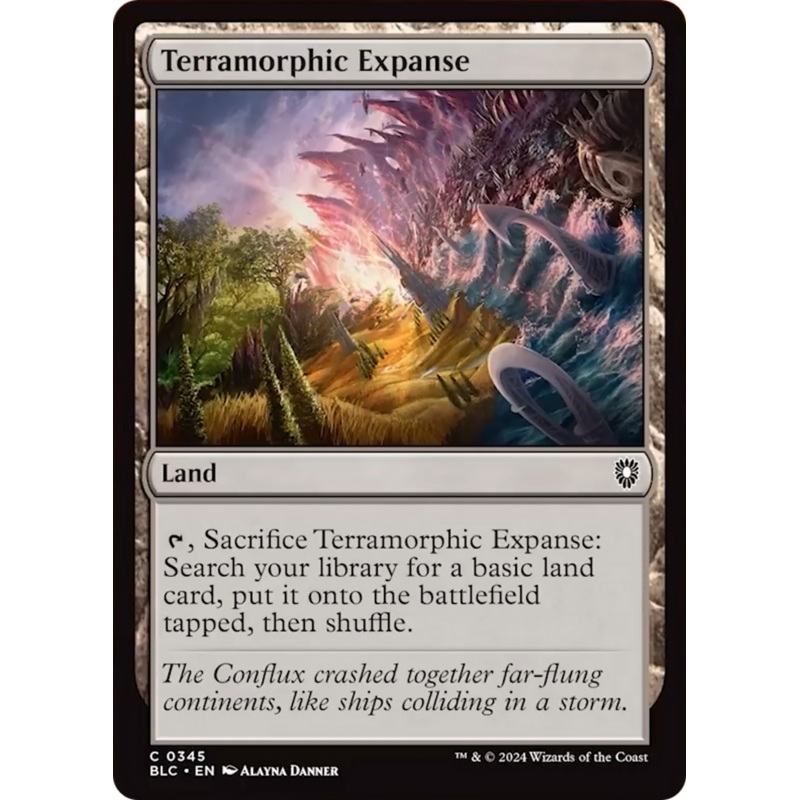 Terramorphic Expanse [Bloomburrow Commander]
