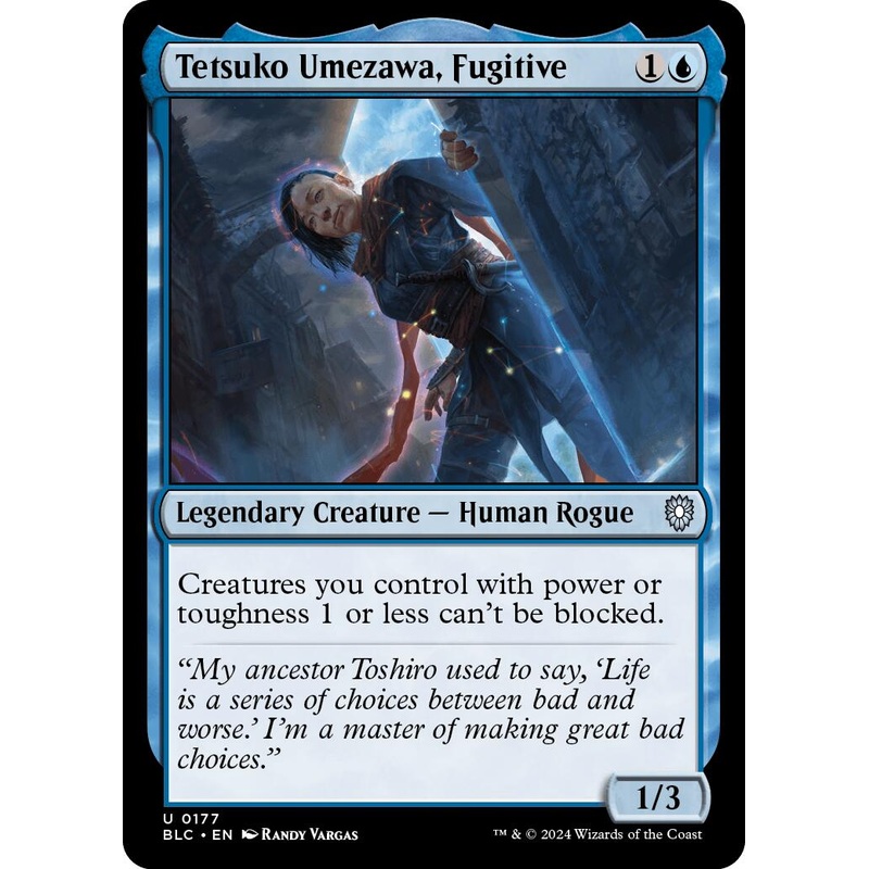 Tetsuko Umezawa, Fugitive [Bloomburrow Commander]
