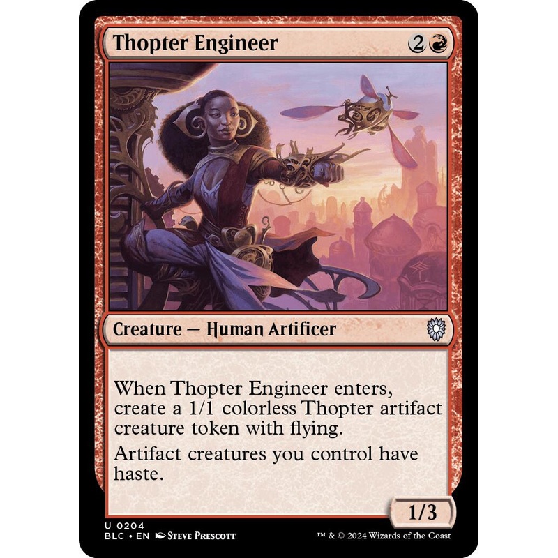 Thopter Engineer [Bloomburrow Commander]