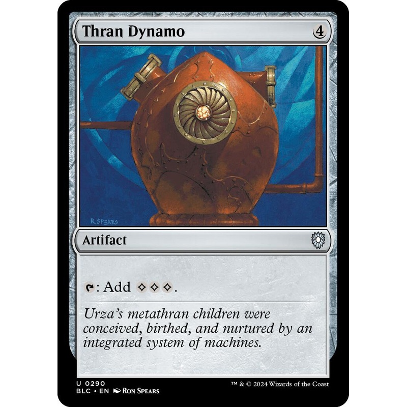 Thran Dynamo [Bloomburrow Commander]