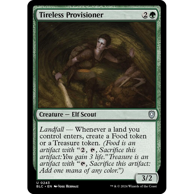 Tireless Provisioner [Bloomburrow Commander]