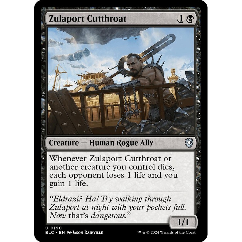 Zulaport Cutthroat [Bloomburrow Commander]