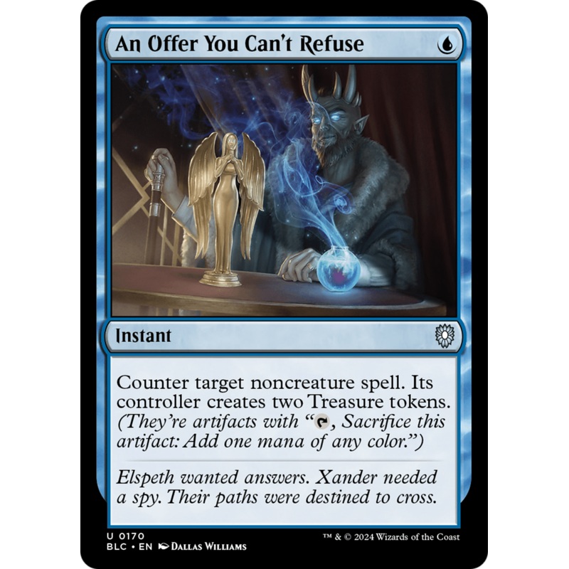 An Offer You Can't Refuse [Bloomburrow Commander]