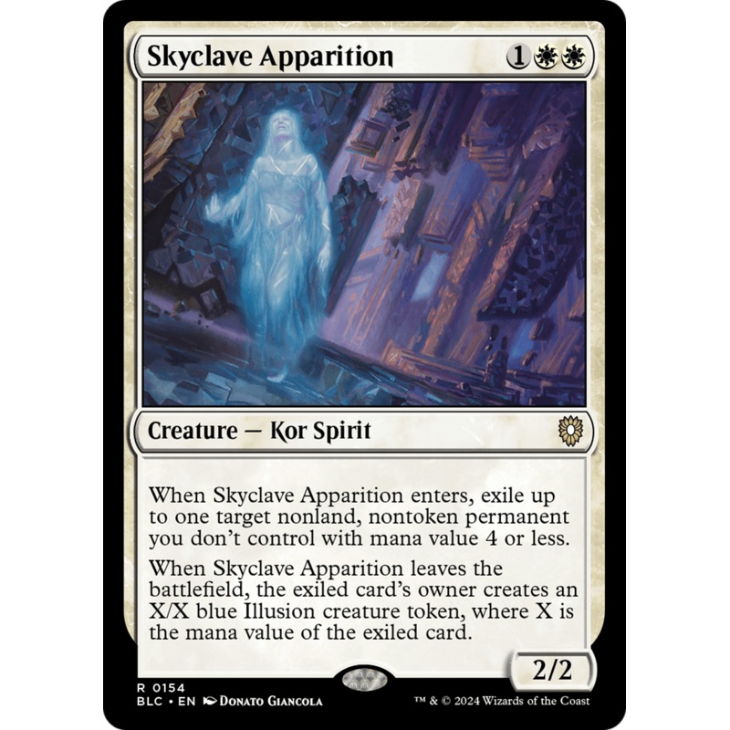 Skyclave Apparition [Bloomburrow Commander]