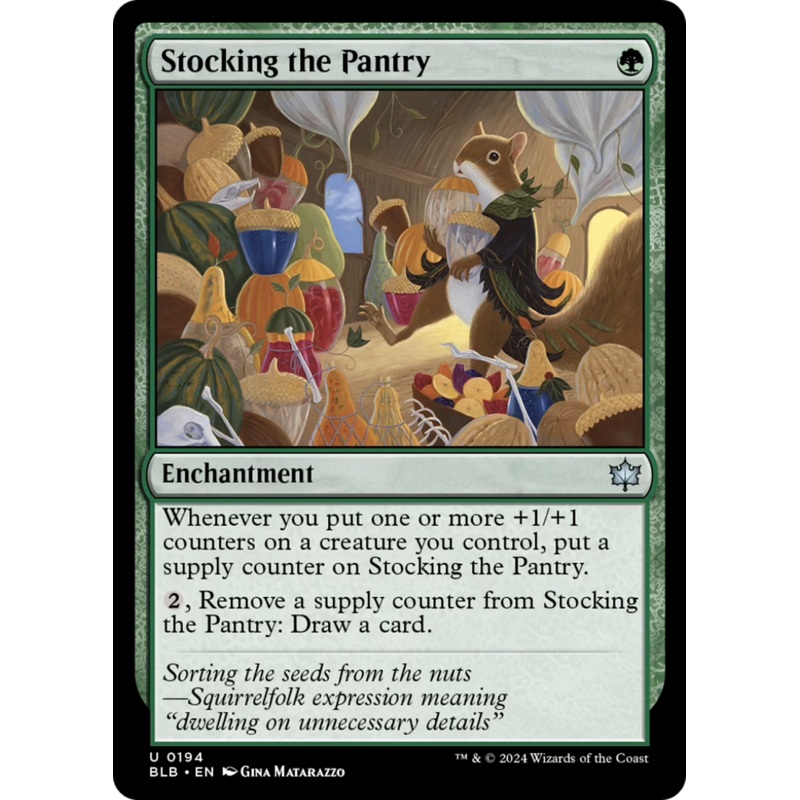Stocking the Pantry [Bloomburrow]