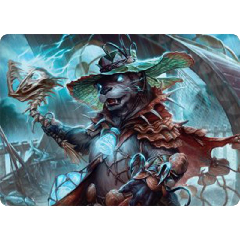 Tempest Angler Art Card [Bloomburrow Art Series]