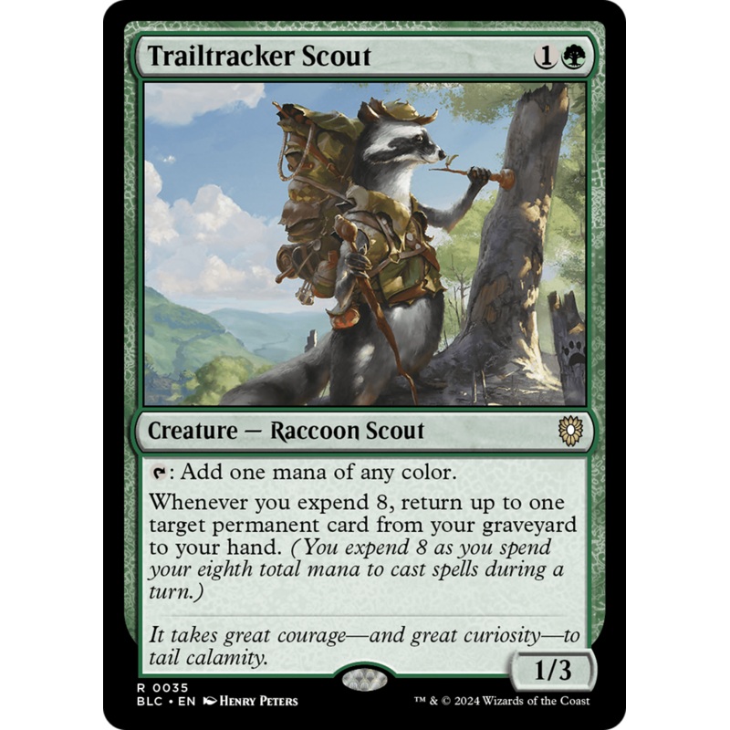Trailtracker Scout [Bloomburrow Commander]