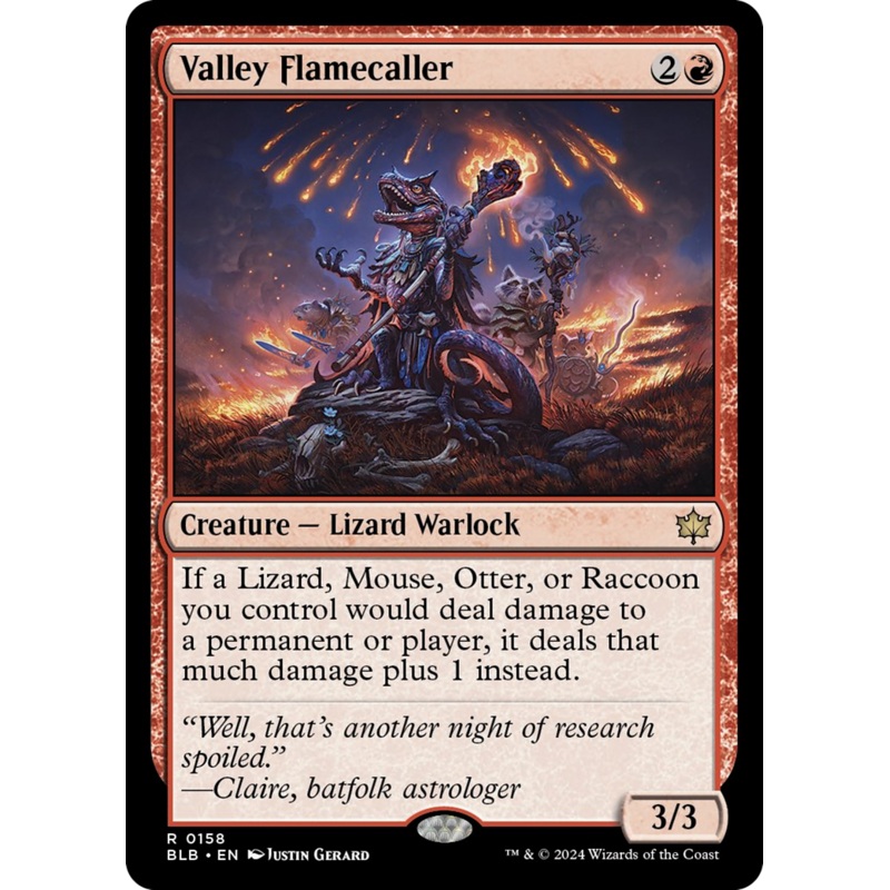 Valley Flamecaller [Bloomburrow]