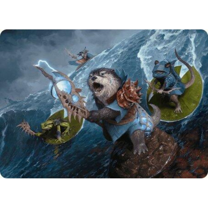 Valley Floodcaller Art Card [Bloomburrow Art Series]