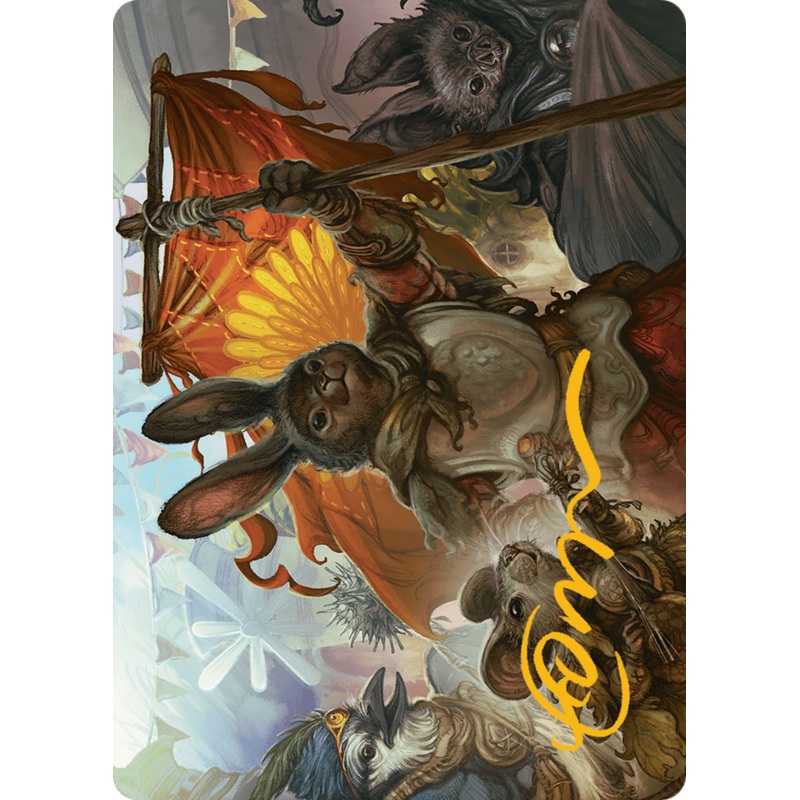 Valley Questcaller 2 Art Card (Gold-Stamped Signature) [Bloomburrow Art Series]