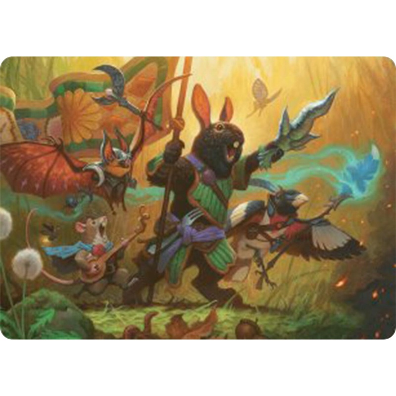 Valley Questcaller Art Card [Bloomburrow Art Series]